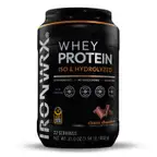 IRONWRX Whey Protein Iso And Hydrolyzed | Probiotics & Fiber | 30 g Pure Protein