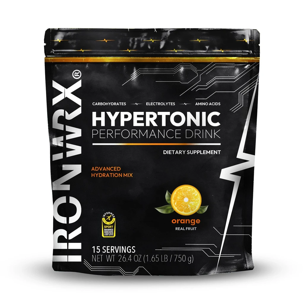 IRONWRX IRONWRX Hypertonic Performance Drink Mix | Carbs | Hydration | Real Fruit