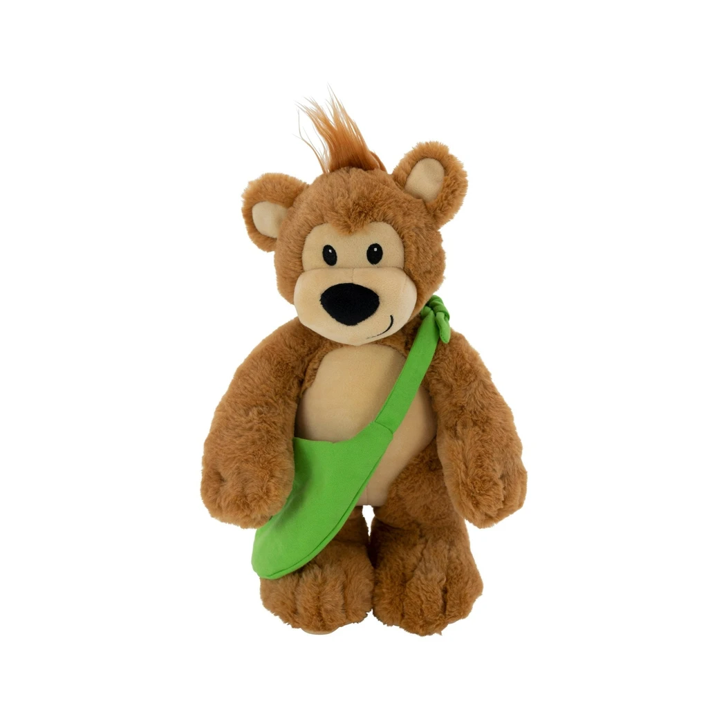 Snugible Pawley The Teddy Bear - Stuffed Animal With Matching Bags
