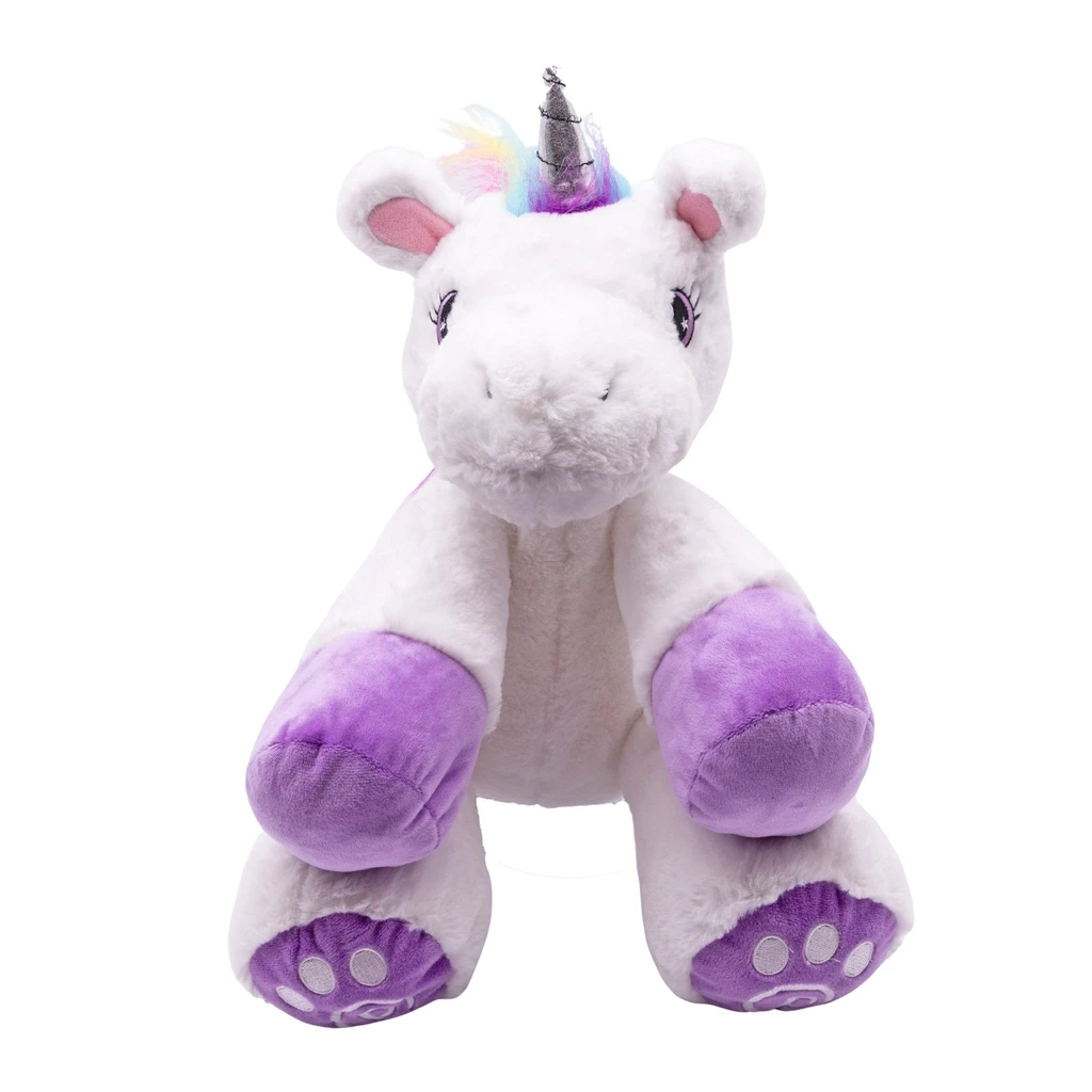 Snugible Poppy The Unicorn - Stuffed Animal With Matching Bags