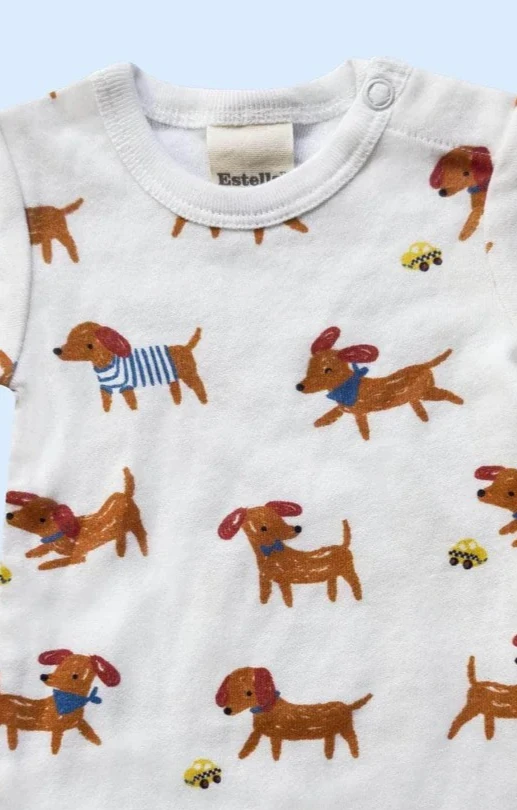 Estella Dog-Themed Bodysuits