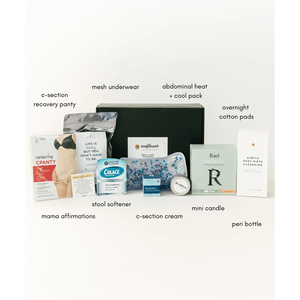 Sunflower Motherhood Deluxe C-Section Recovery Box