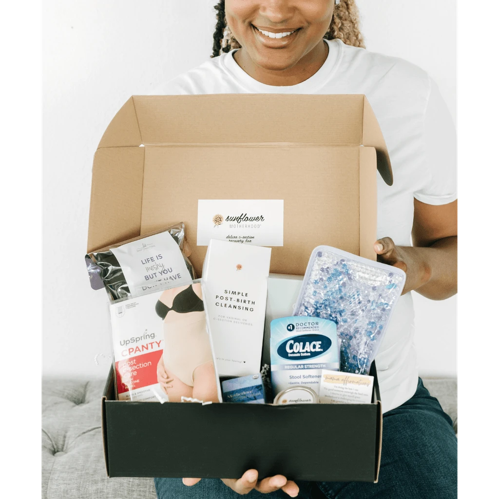 Sunflower Motherhood Deluxe C-Section Recovery Box