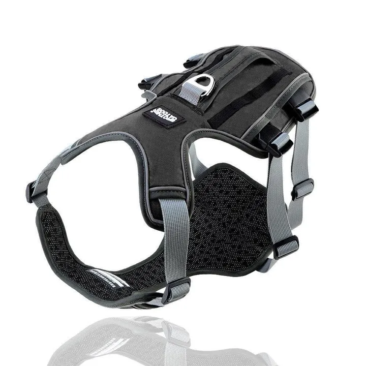 Dog Hugs Cat Reflective Comfortfit Pet Chest Harness Vest With Adjustable Traction