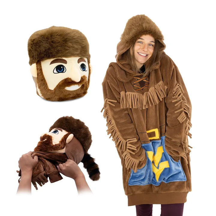 Snugible West Virginia University | Blanket Hoodie & Pillow