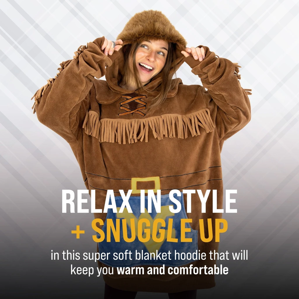 Snugible West Virginia University | Blanket Hoodie & Pillow