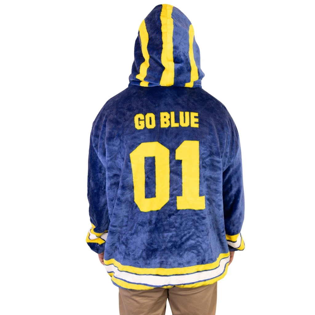 Snugible University Of Michigan Helmet | Blanket Hoodie & Pillow