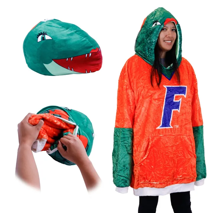 Snugible University Of Florida Albert | Blanket Hoodie & Pillow