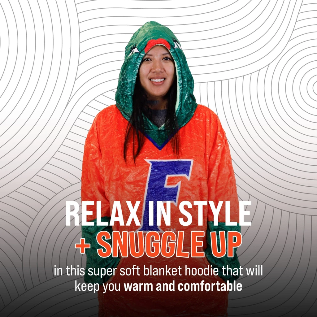 Snugible University Of Florida Albert | Blanket Hoodie & Pillow