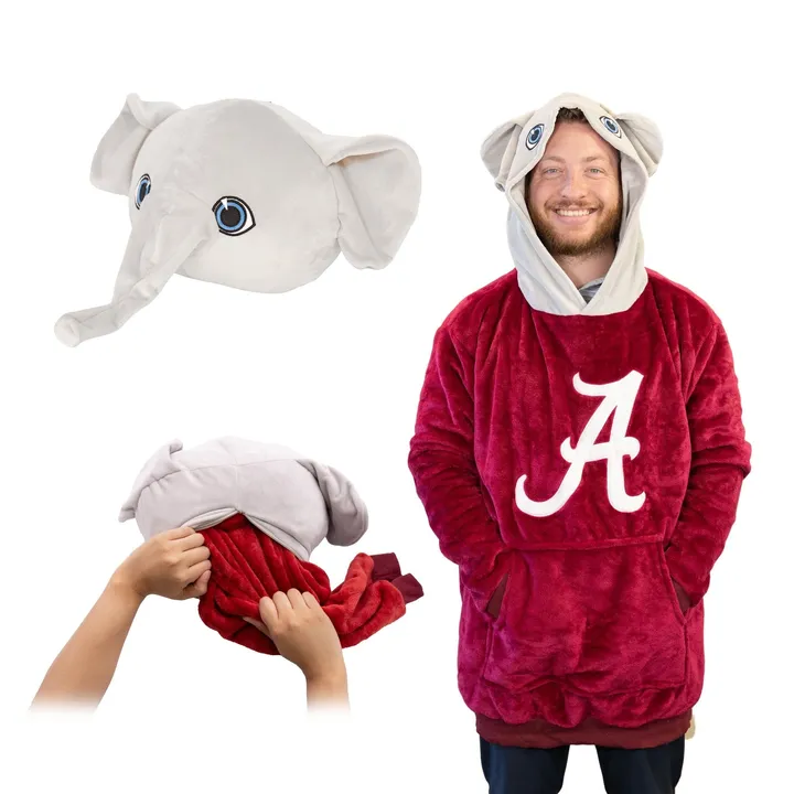 Snugible University Of Alabama Big Al | Blanket Hoodie & Pillow