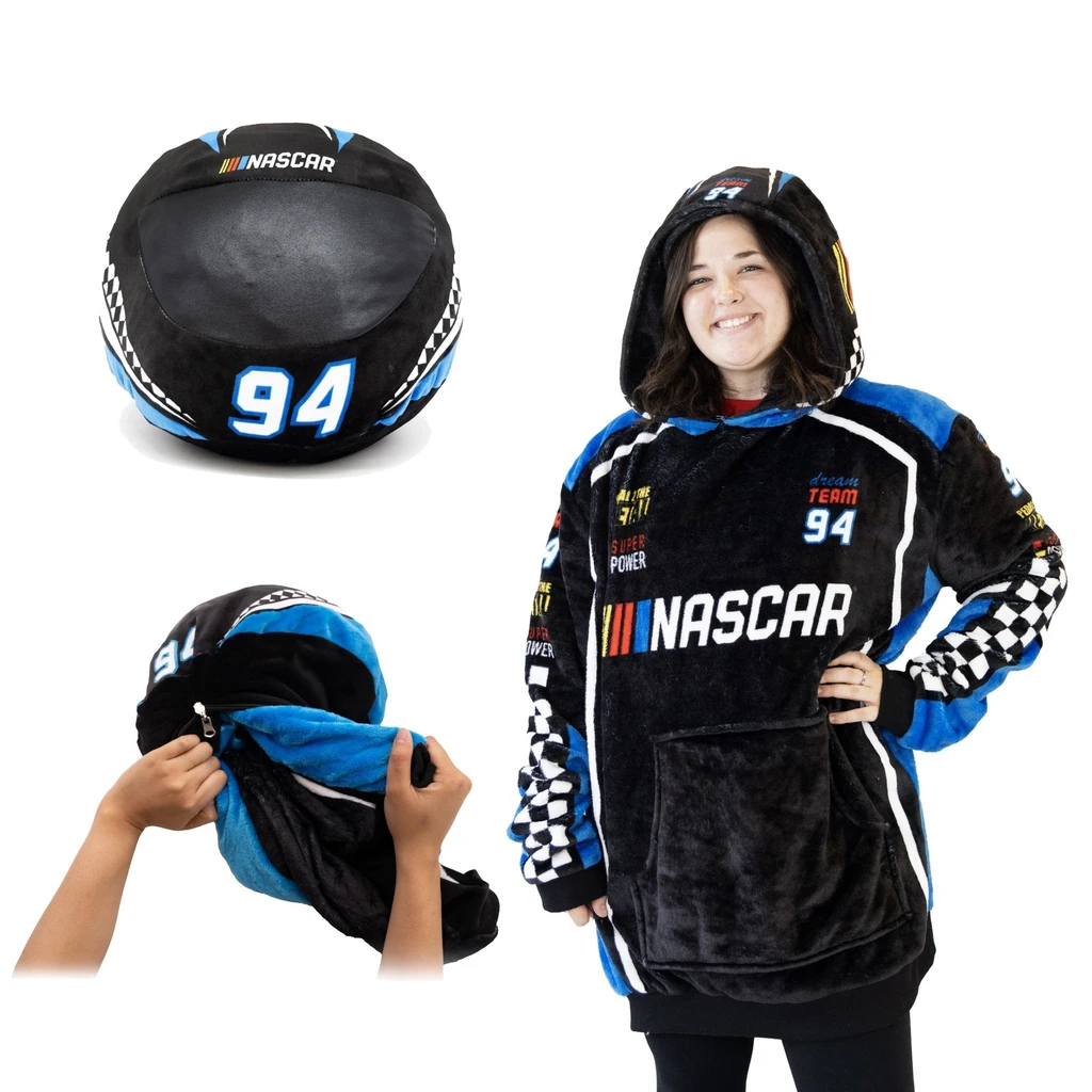 Snugible NASCAR Racing Suit| Blanket Hoodie & Pillow