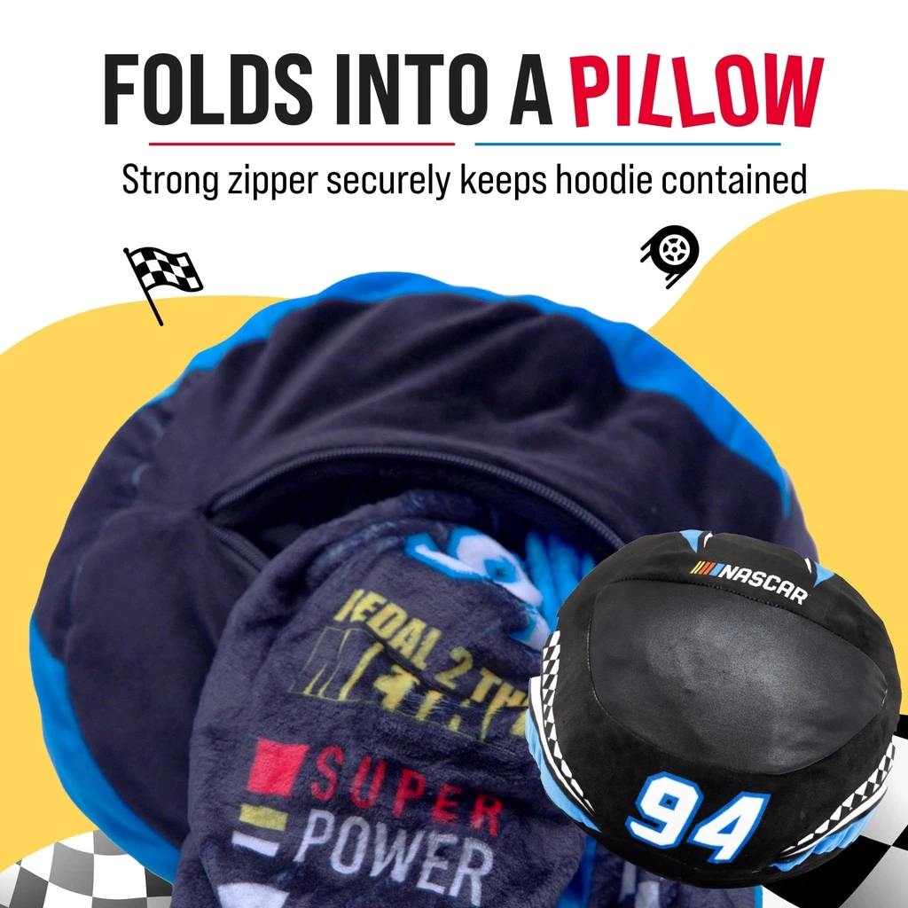 Snugible NASCAR Racing Suit| Blanket Hoodie & Pillow