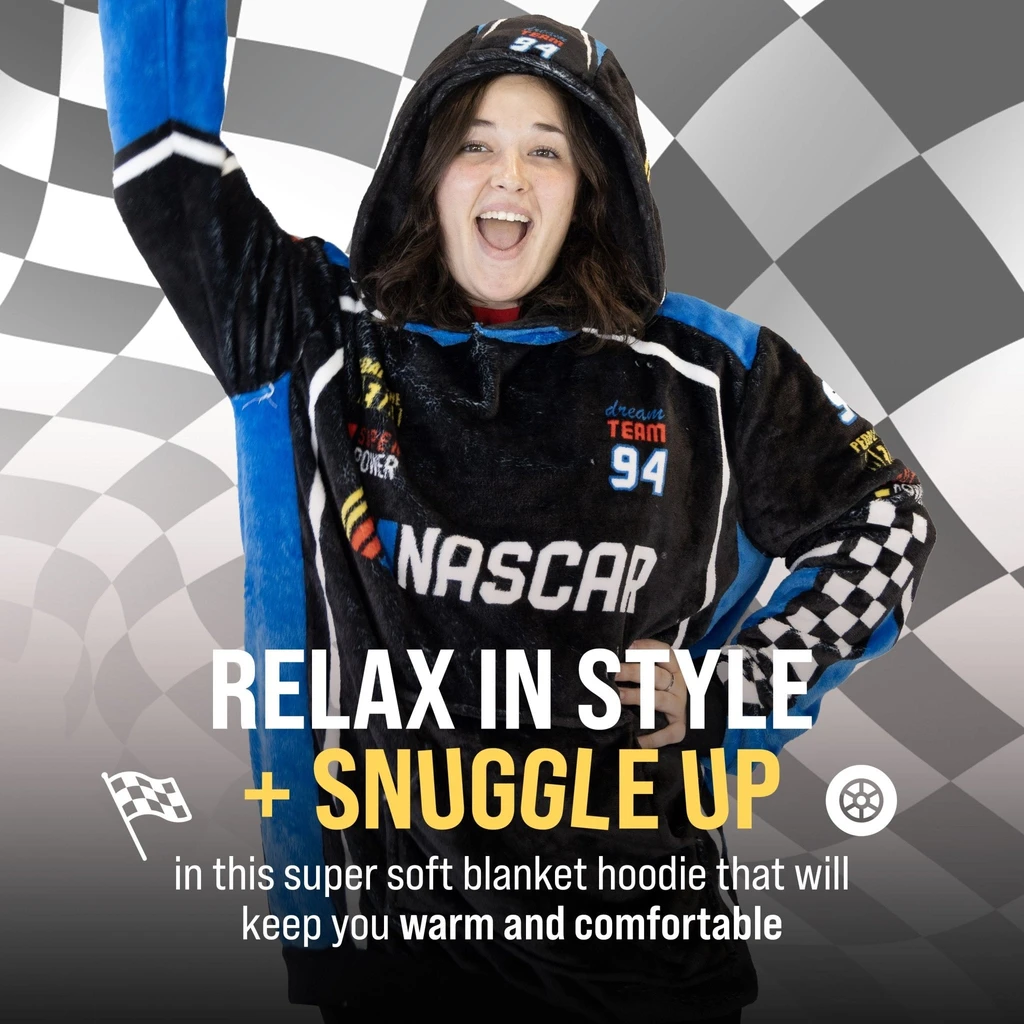 Snugible NASCAR Racing Suit| Blanket Hoodie & Pillow
