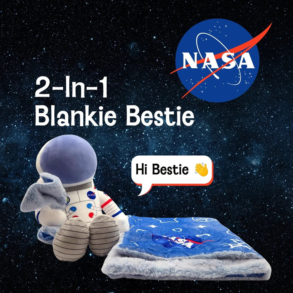 Snugible NASA | Astronaut Blankie Bestie