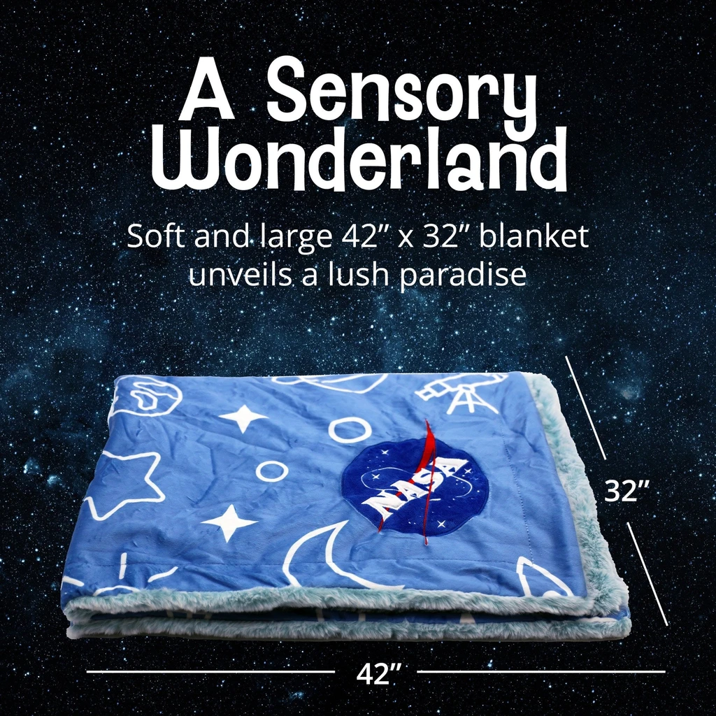 Snugible NASA | Astronaut Blankie Bestie