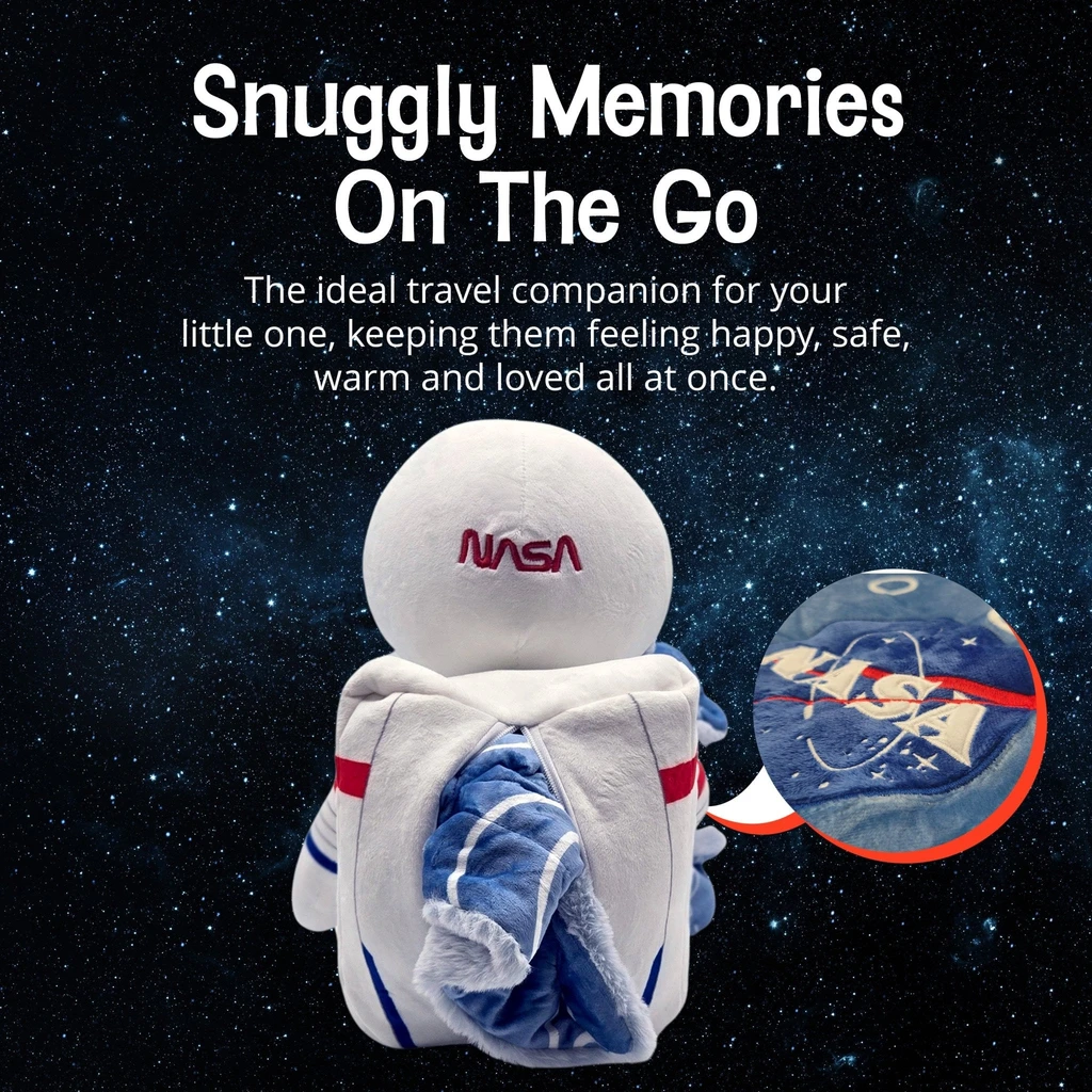 Snugible NASA | Astronaut Blankie Bestie