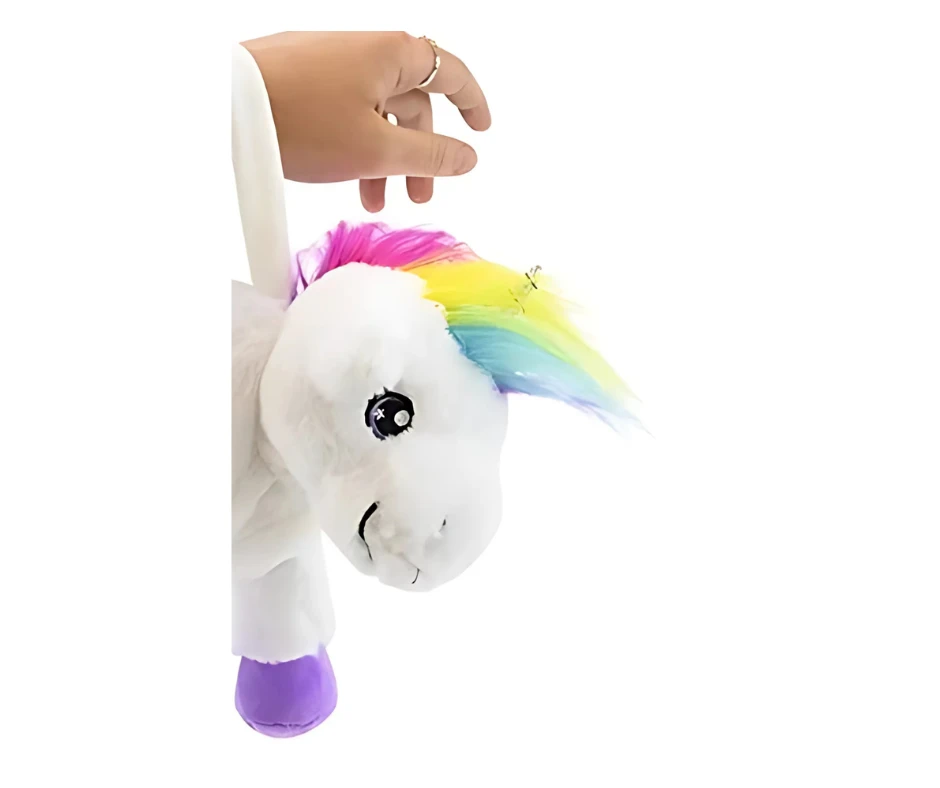 Snugible Plushible Bridging Miles With Smiles Plush Unicorn Purse