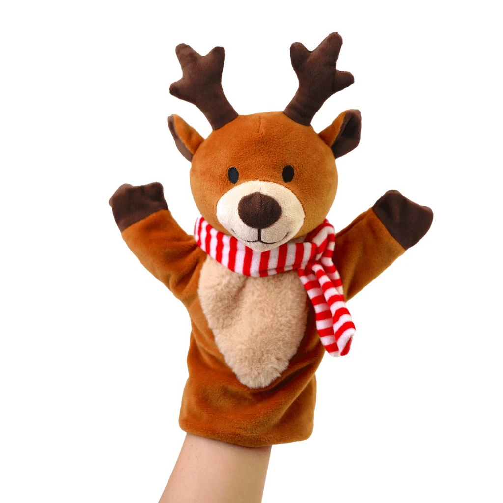 Snugible Plushible Christmas Hand Puppet Sey