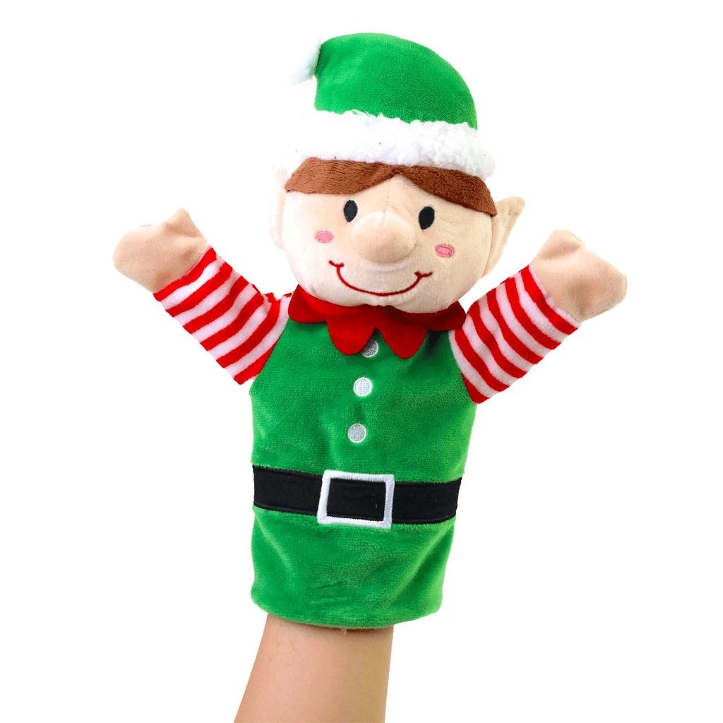 Snugible Plushible Christmas Hand Puppet Sey