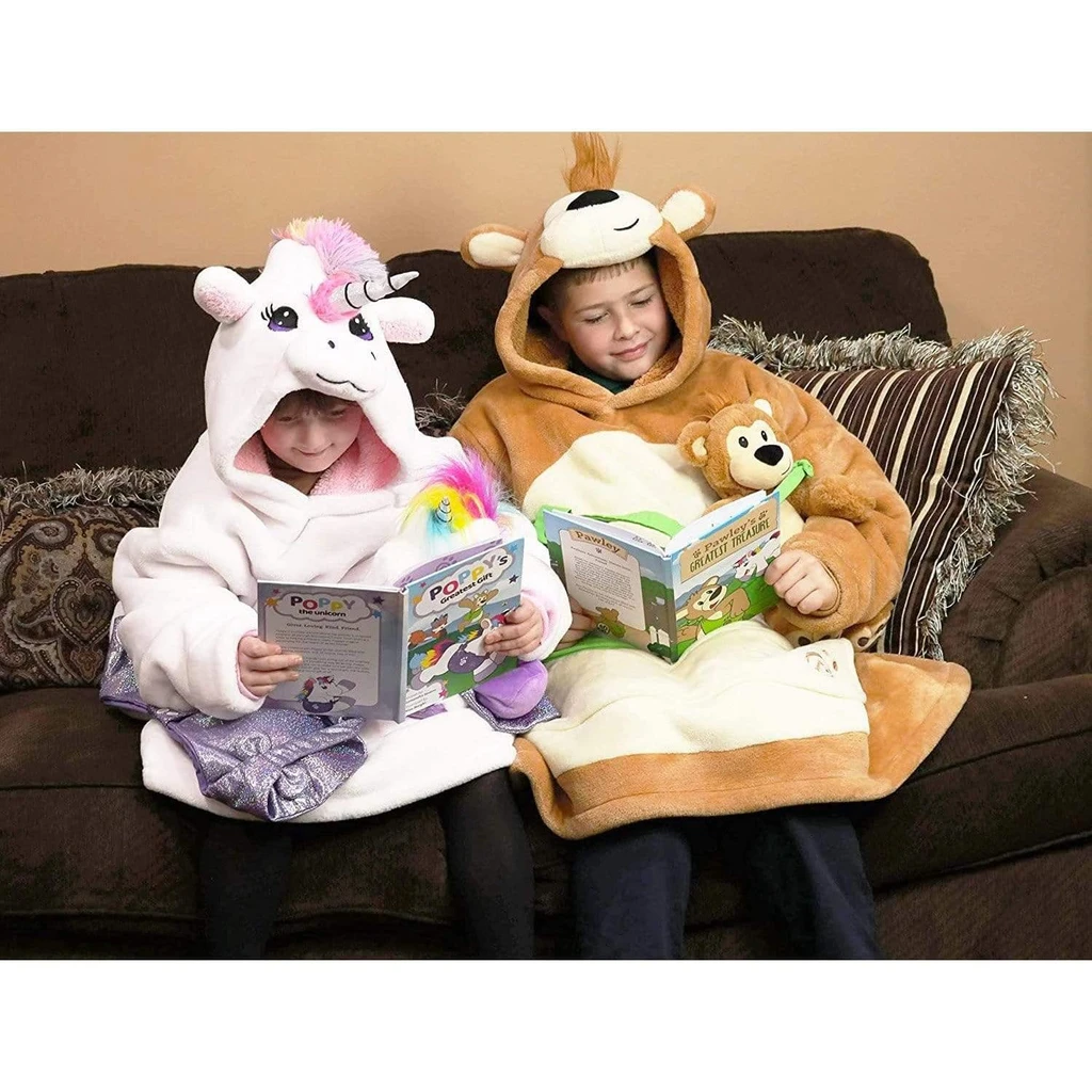 Snugible Unicorn Plushie With Matching Bags And Storybook Travel & Adventure!