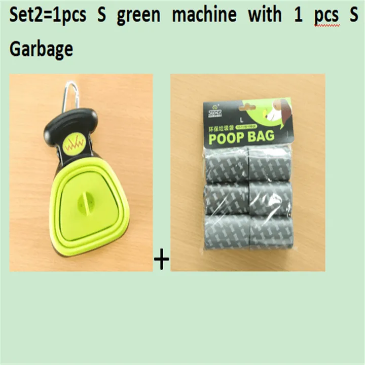 Dog Hugs Cat Doggy Doo-Doo Buster: Portable, Eco-Friendly Pet Waste Scooper - Small