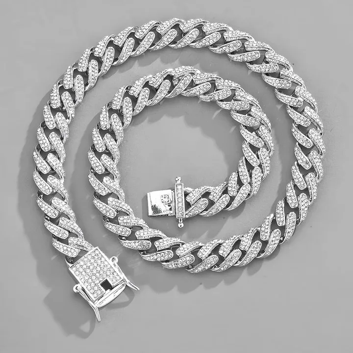 Your Wear Vibes Hip Hop Cuban Chain Icedout Link