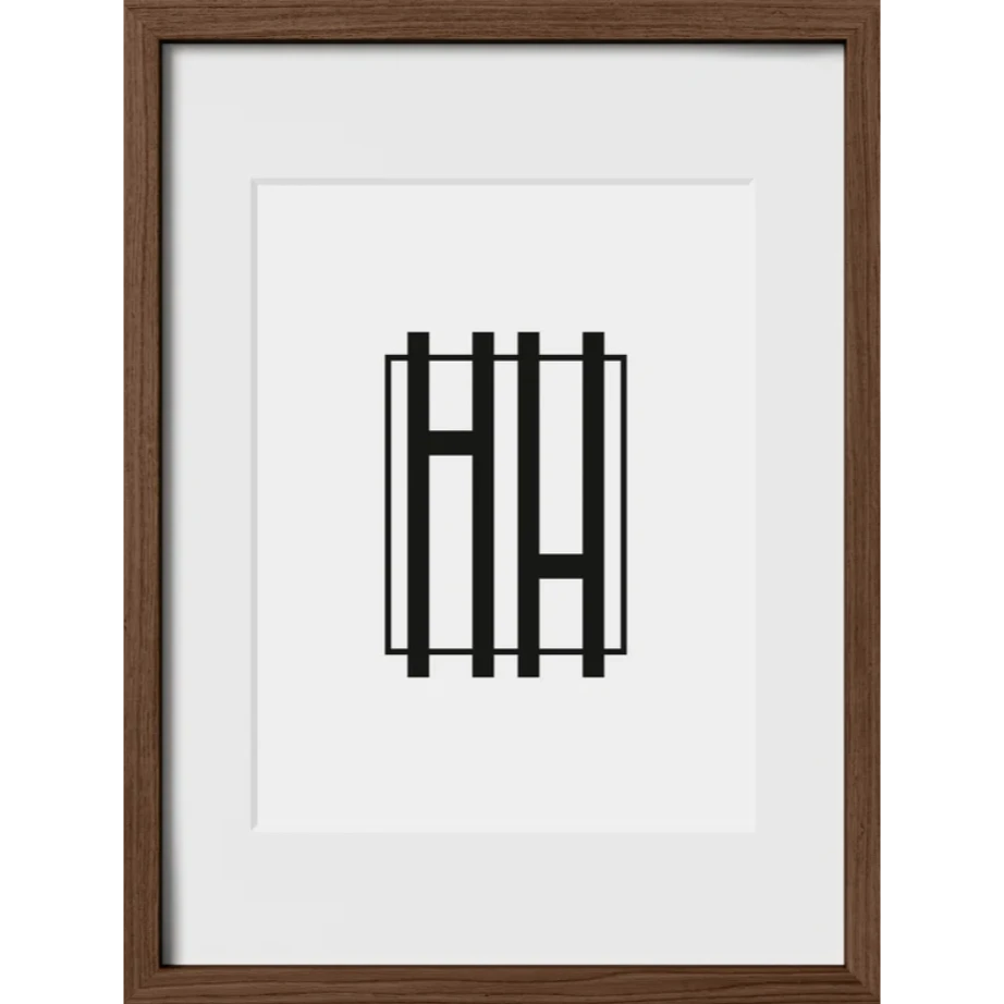 Haus and Hues Essex - Frames Only, No Printing