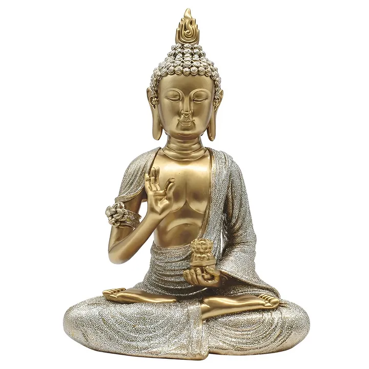 FC Design Thai Buddha In Teaching Pose Statue Feng Shui Religious Figurine