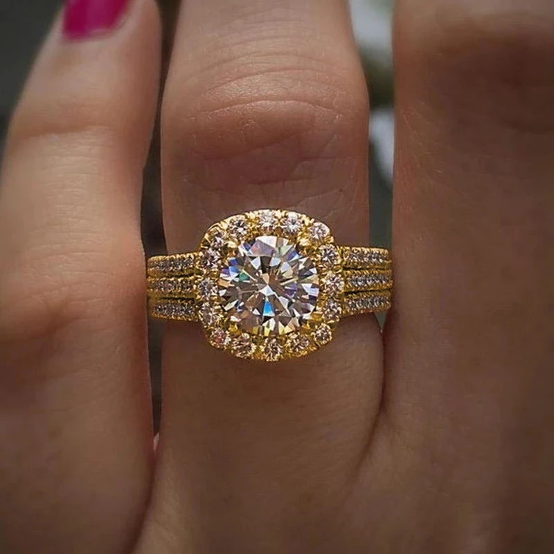 Your Wear Vibes Fashion Ring Jewelry Wedding Ring