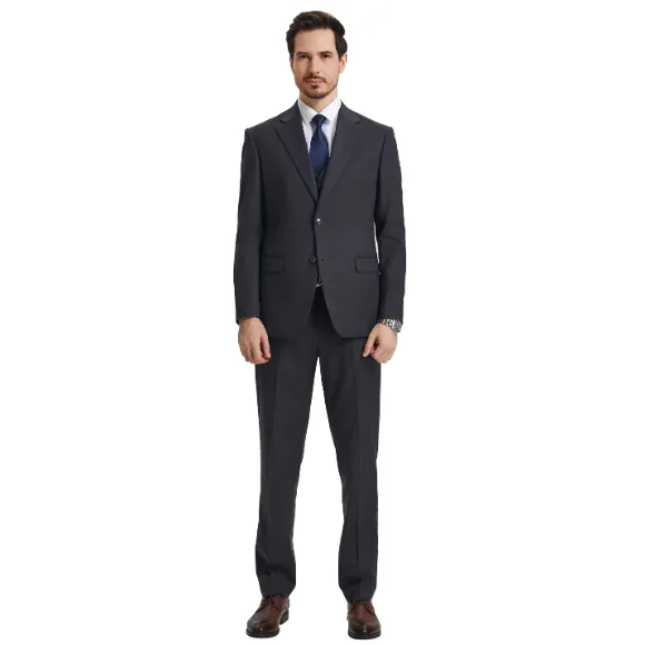 Suits America Stacy Adams Hybrid-Fit Vested Suit