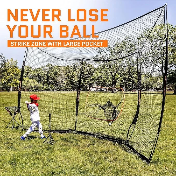 Aceletiqs Batting Cage Net For Hitting And Pitching