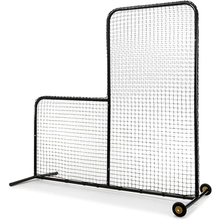 Aceletiqs L Screen Baseball Pitching Net for Batting Cage