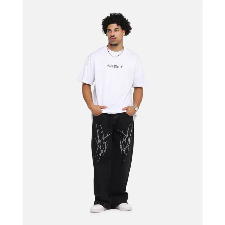 Saint Morta Amplus Tribal Rhinestone Jeans