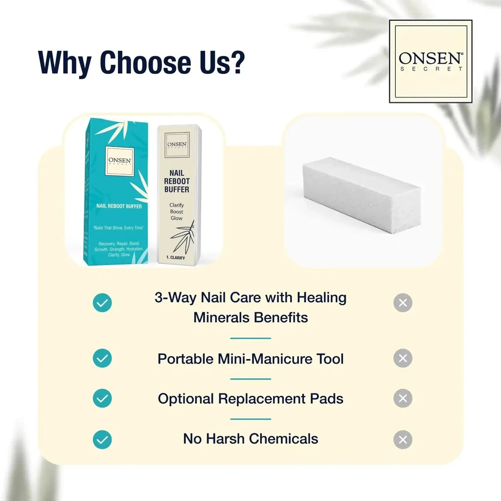 Onsen Secret Nail Reboot Eco-Pads