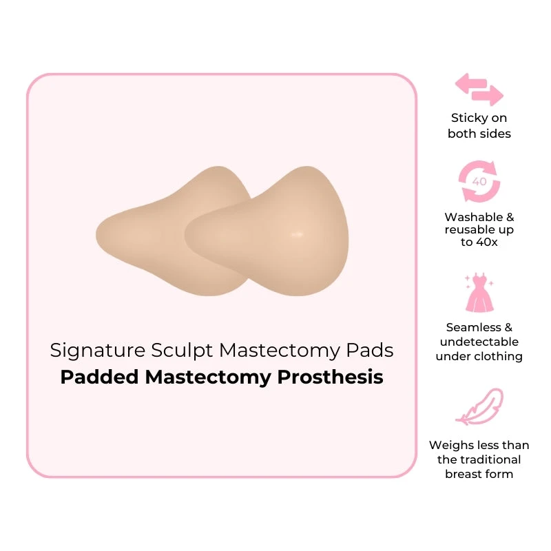 Boomba Signature Sculpt Mastectomy Pads