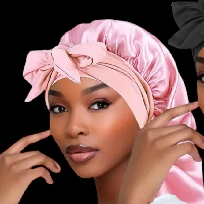 Your Wear Vibes Long Satin Hair Bonnet for Braids
