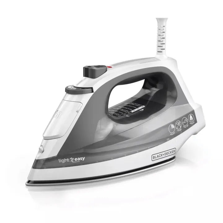 Black & Decker Light N Easy Auto-Shutoff Iron With Stainless Soleplate