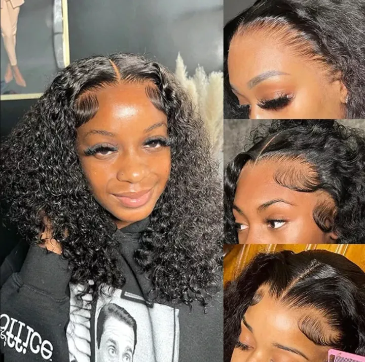 Your Wear Vibes 100% Brazilian Hair Bob