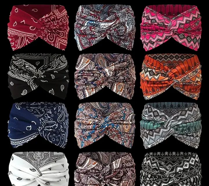 Your Wear Vibes Boho Chic Headband Set