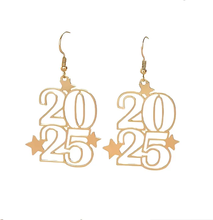 Your Wear Vibes Boho style 2025 Design New Year Earrings