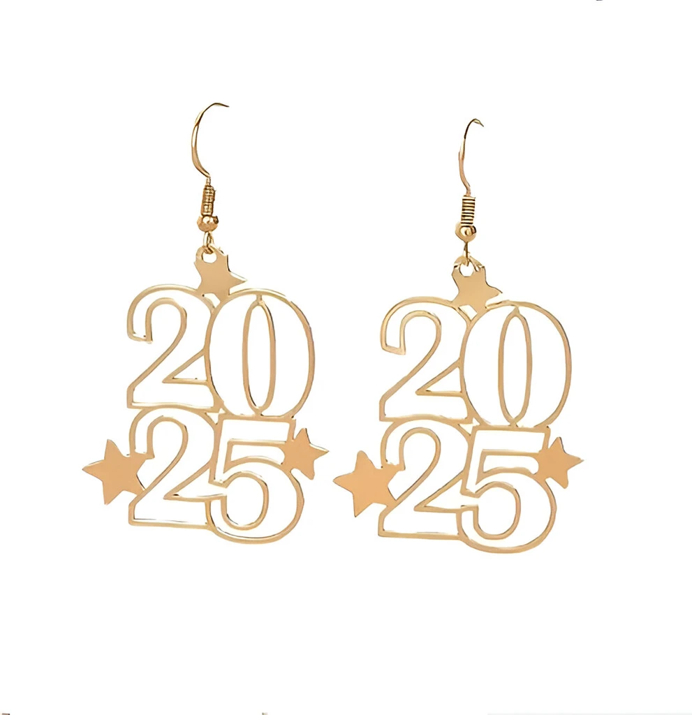 Your Wear Vibes Boho style 2025 Design New Year Earrings