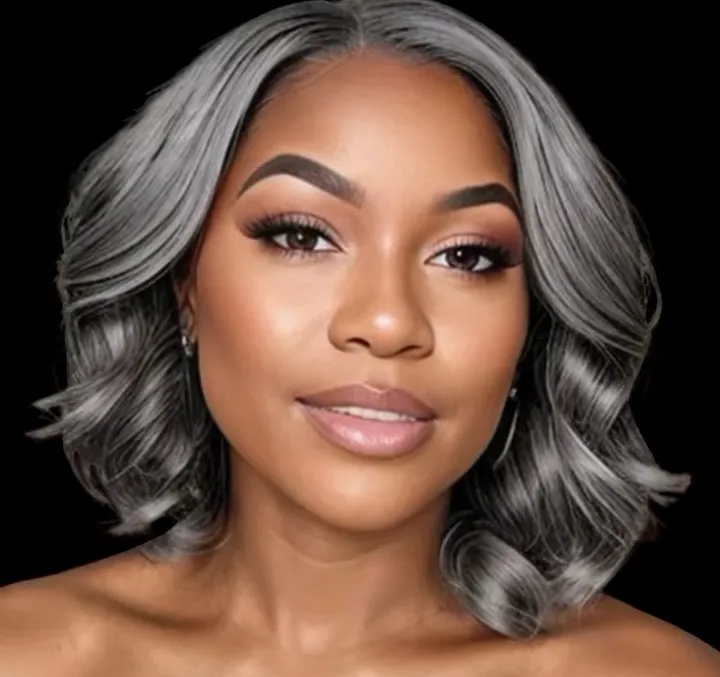 Your Wear Vibes 100% Brazilian Hair Lace Front Wig Density 220%