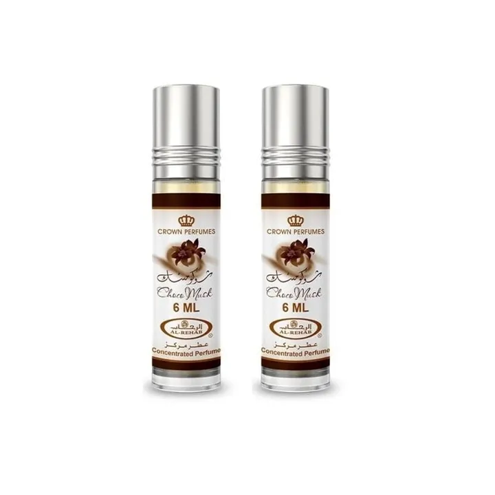 Al Rehab Choco Musk Roll-on Perfume Oil 6 ml (2-Pack)