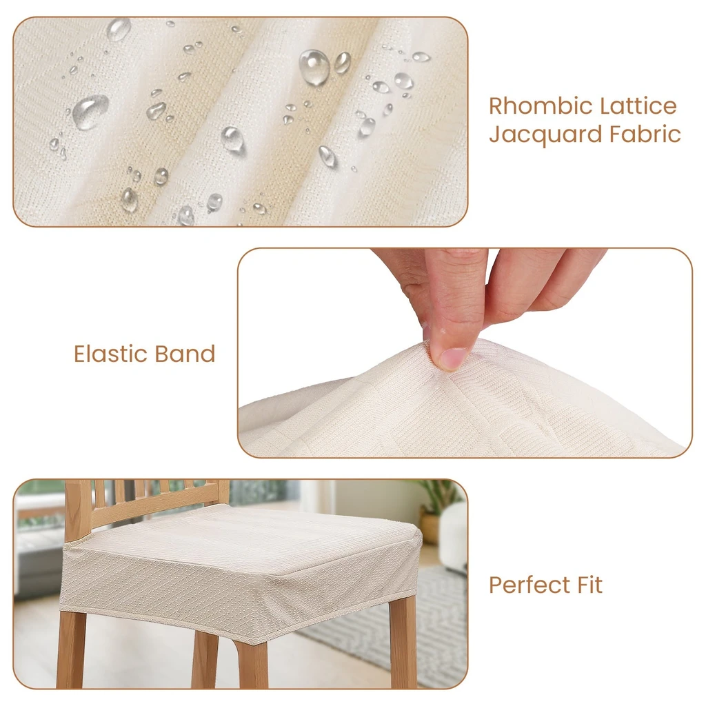 Directdeals Waterproof Dining Chair Slipcovers
