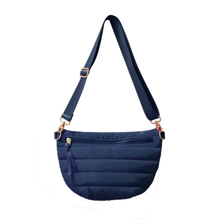 Babs+Birdie The Blake | Crescent Puffer Sling Bag