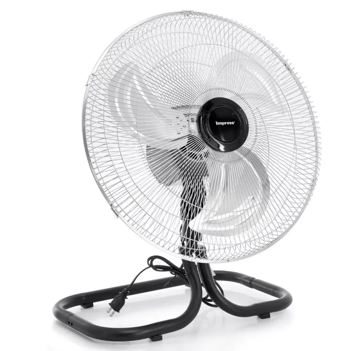 Impress Impress 2-in-1 Chrome Hi-Speed Oscillating Fan