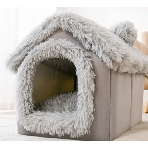 GBH - Shop Foldable Dog & Cat House Pet Bed Winter Villa Pets Supplies