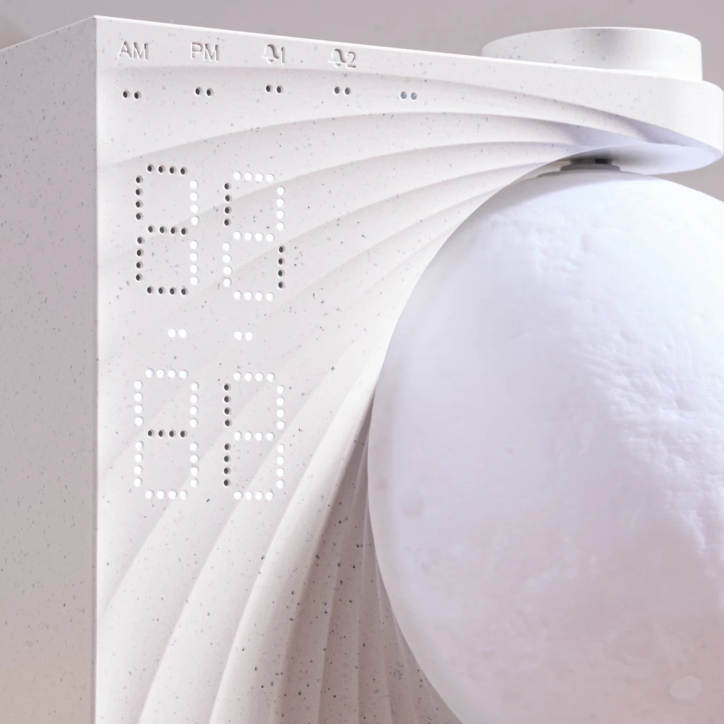 EP Light Moon Desktop Clock Night Light