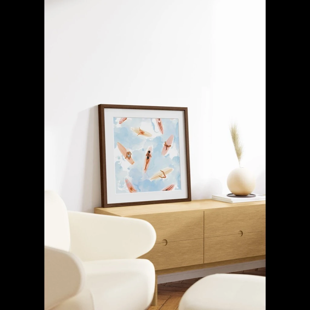 Haus and Hues Set Of 3 Gallery Frames - With Matting - Frames Only, No Printing