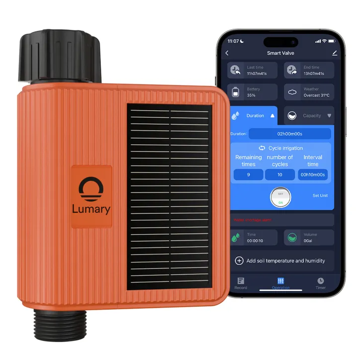 Lumary WiFi Solar Water Timer